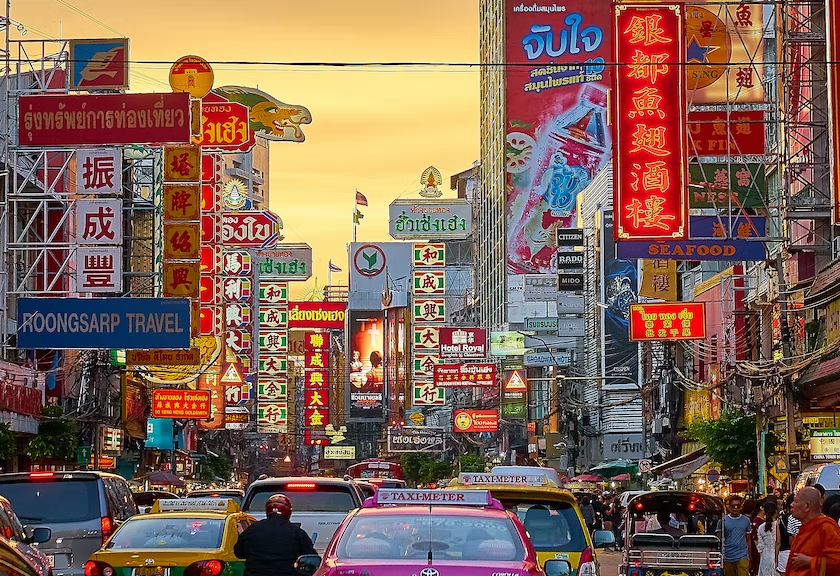 チャイナタウン ご到着後、約1時間のフリータイム