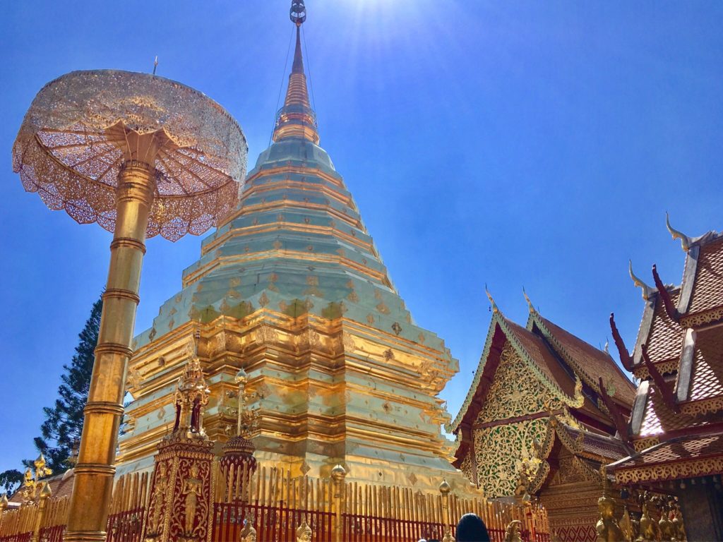 ドイステープ山頂寺院 見学