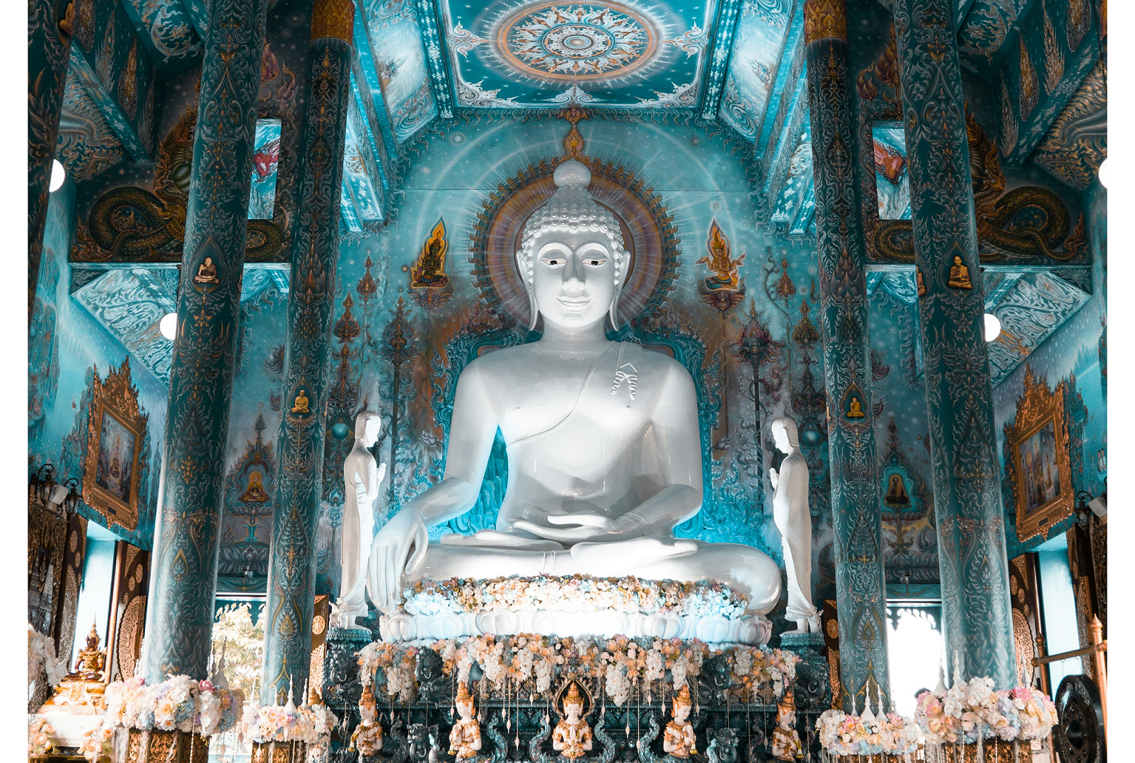 ワットロンスアテン（ブルーテンプル）見学