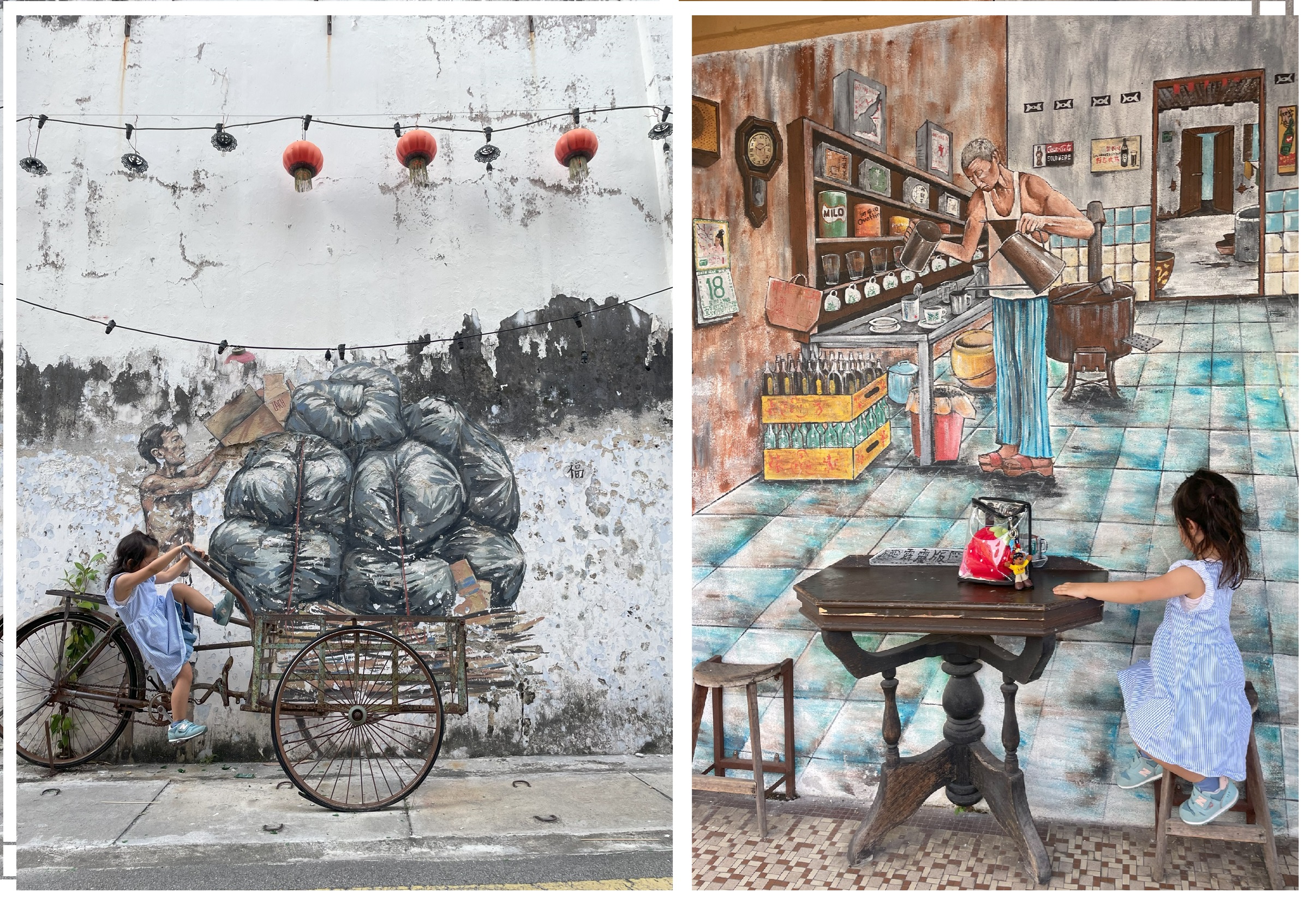 旧市街散策時　ウォールアート