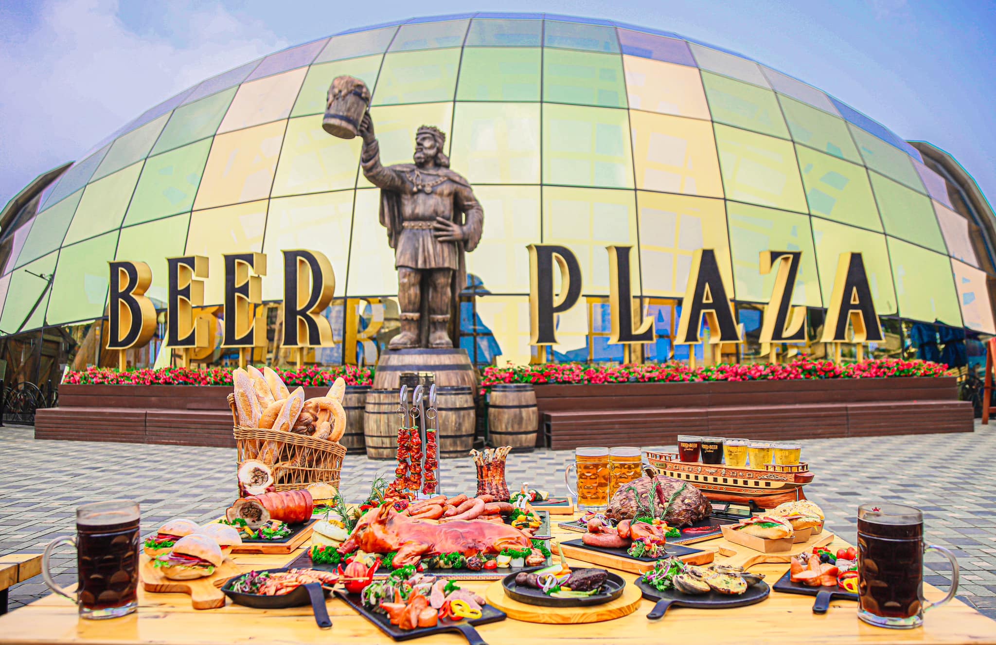 ご夕食会場（Beer Plaza）へご案内