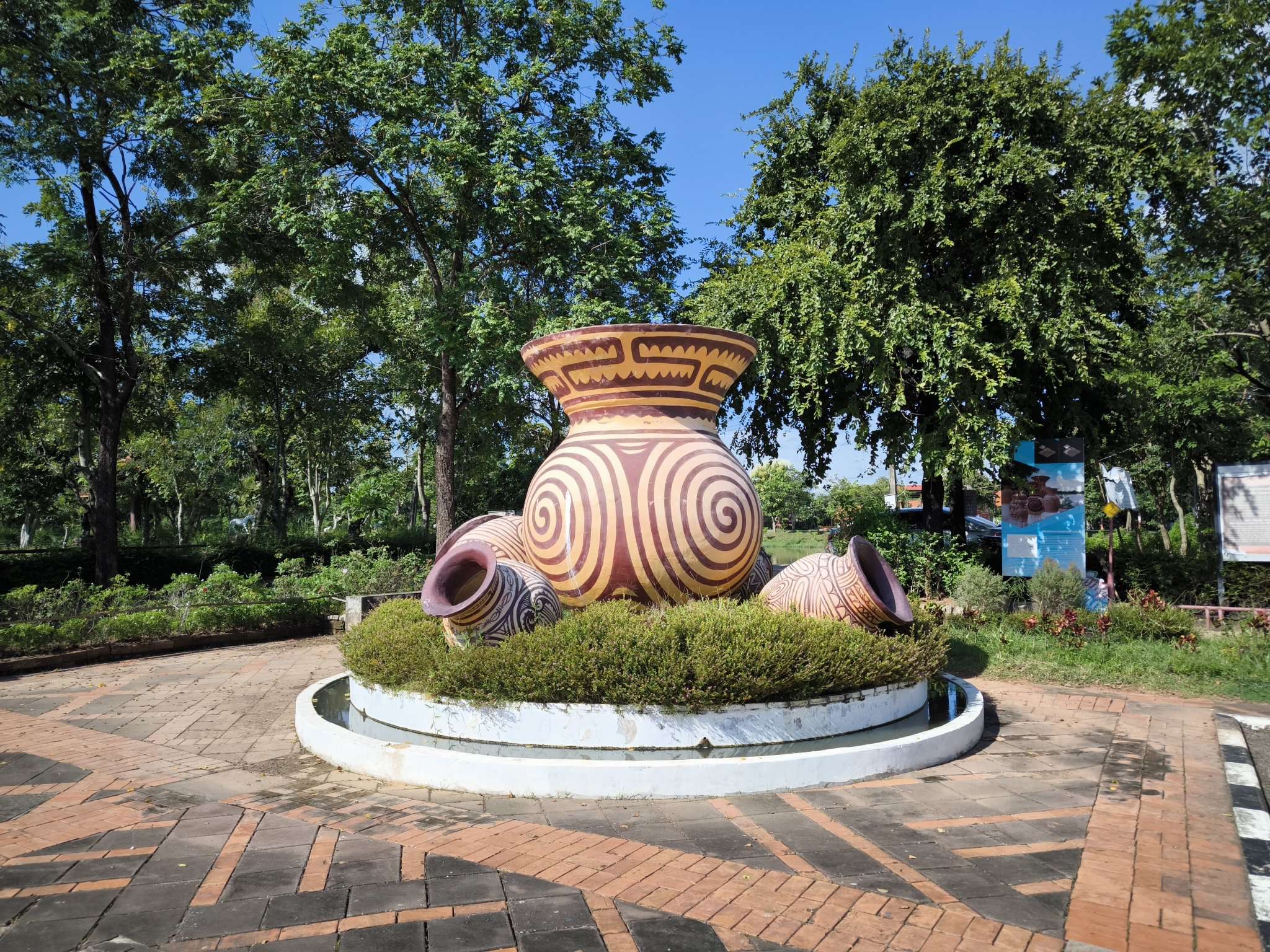 バーンチエン国立博物館を見学