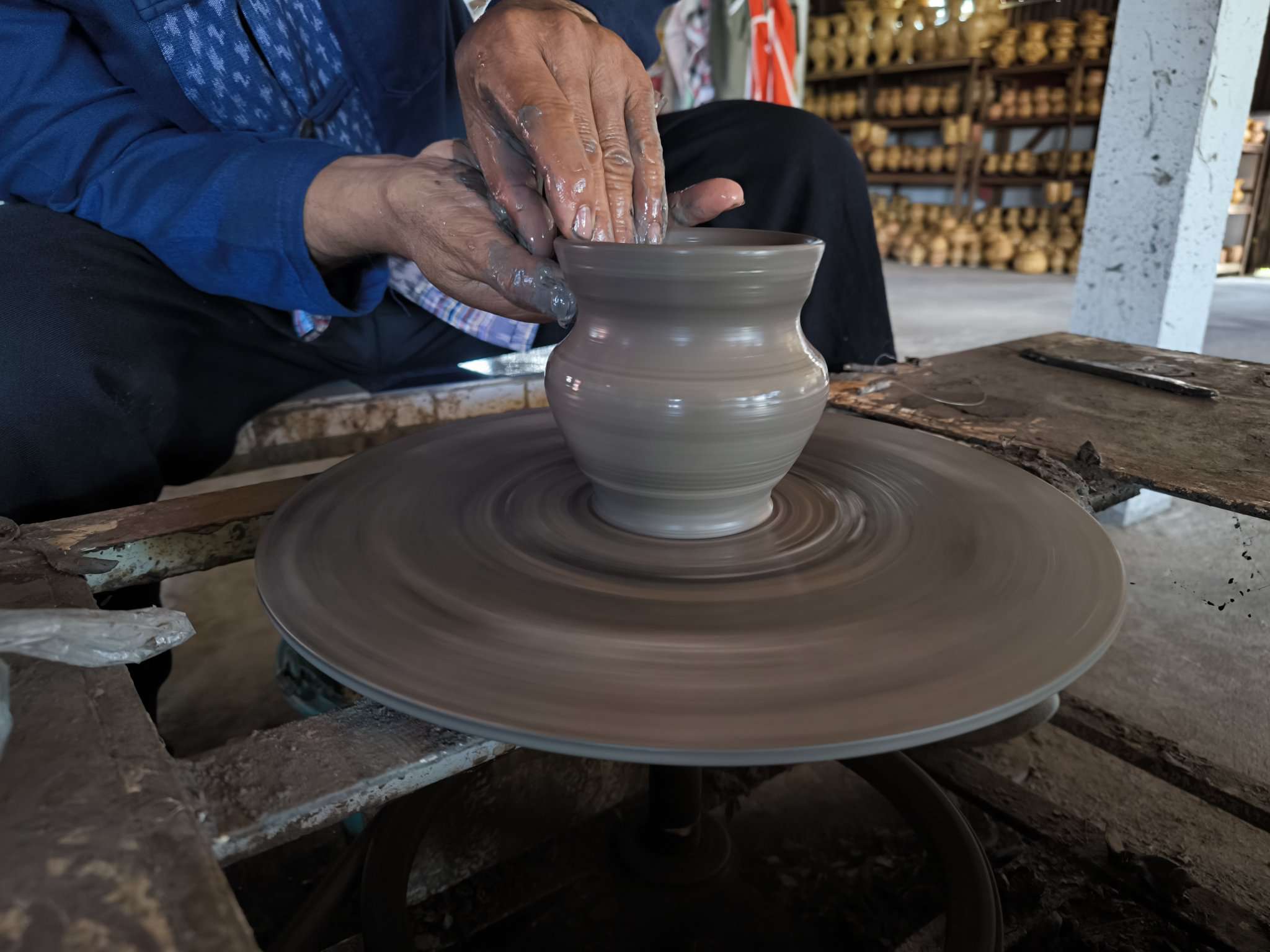 先生と一緒に 陶芸体験＆ペインティング