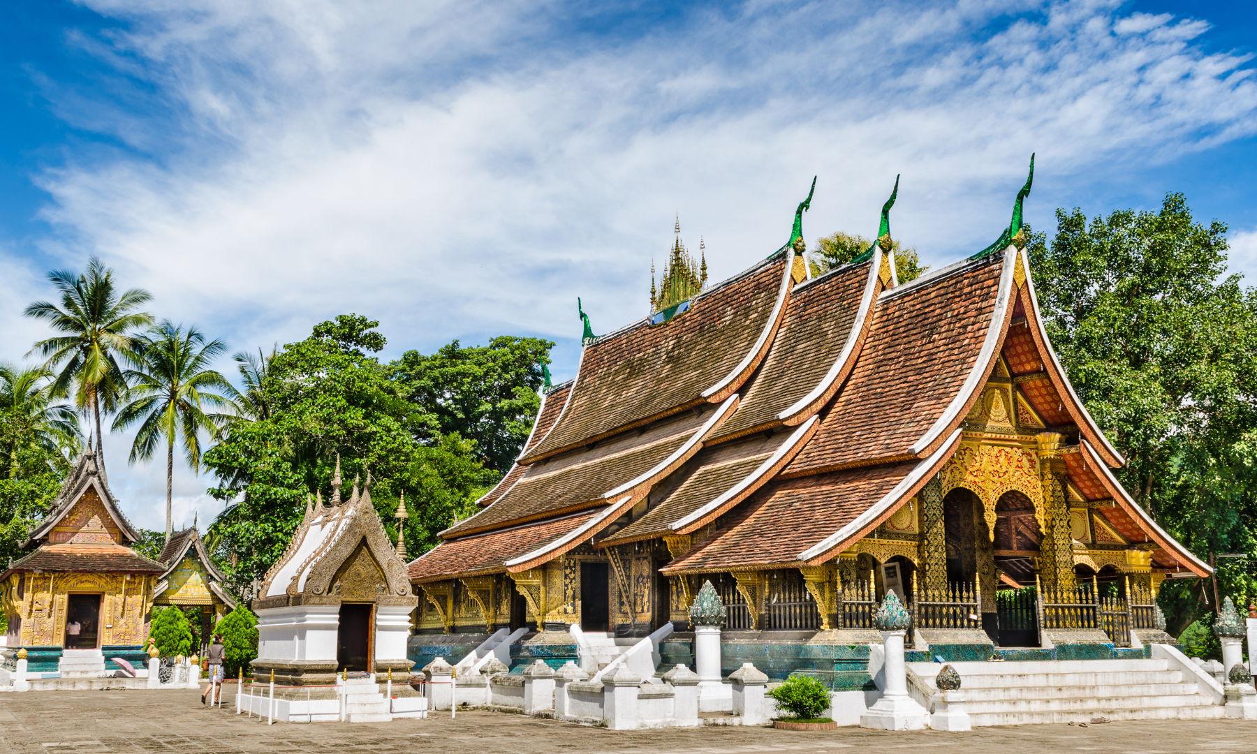 世界文化遺産の街・ルアンパバーン市内観光へ