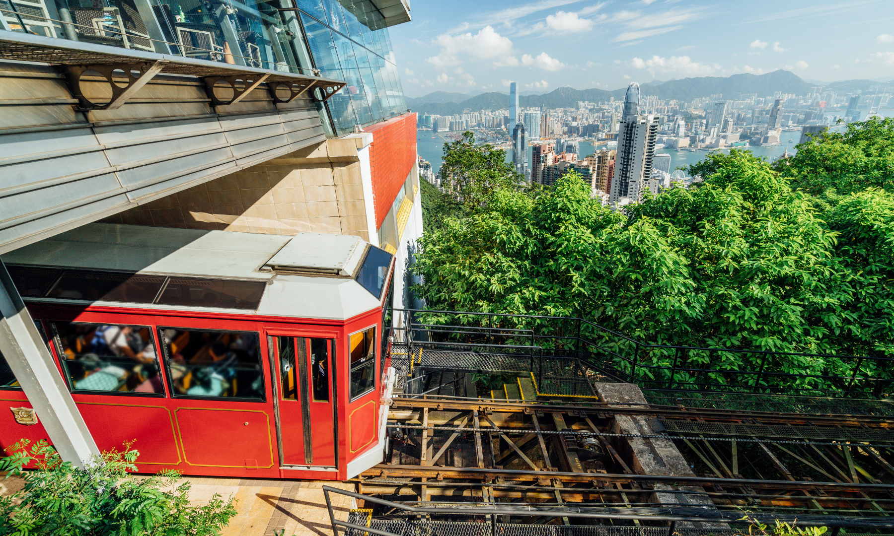 ピークトラム（復路）