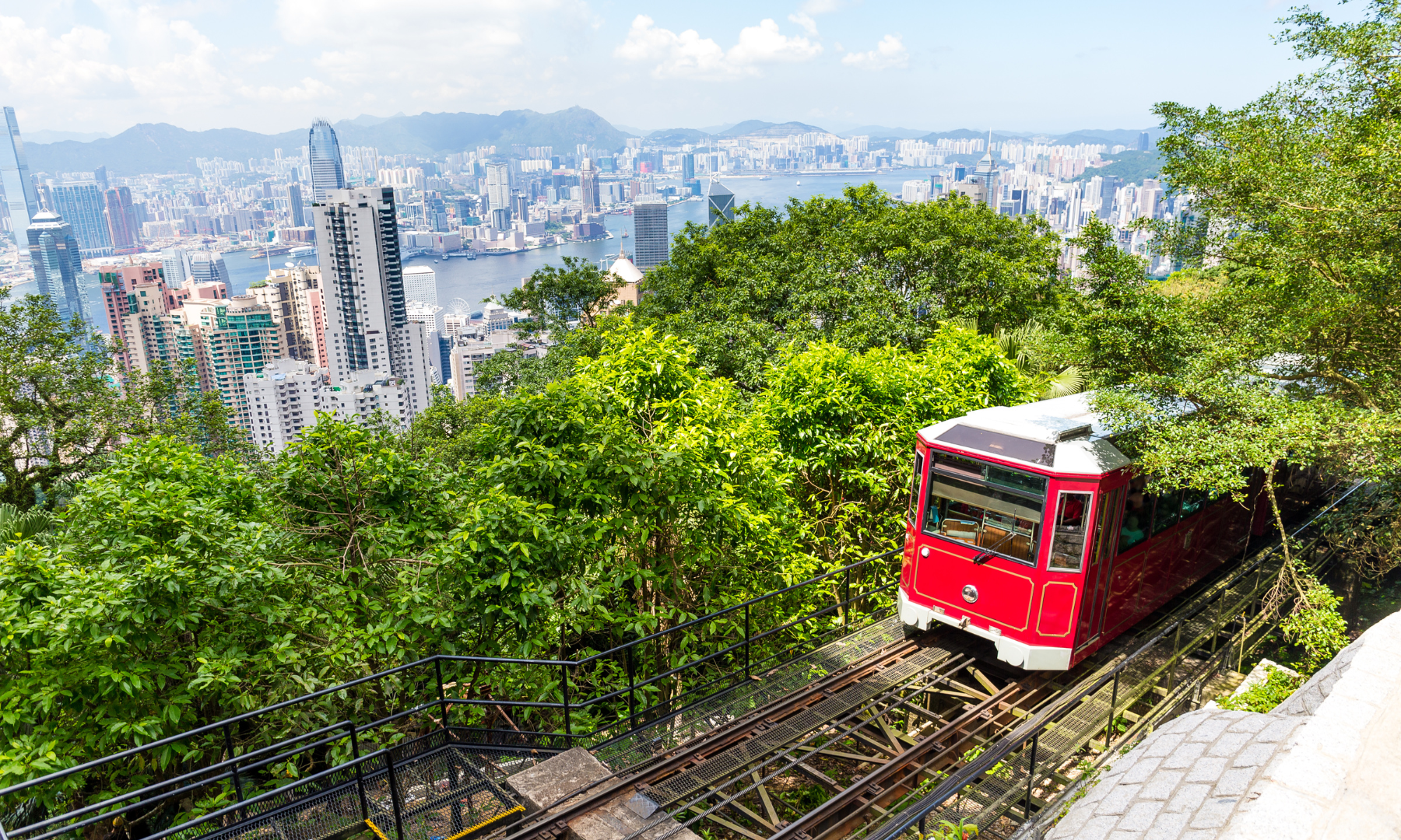 ピークトラム（往路）