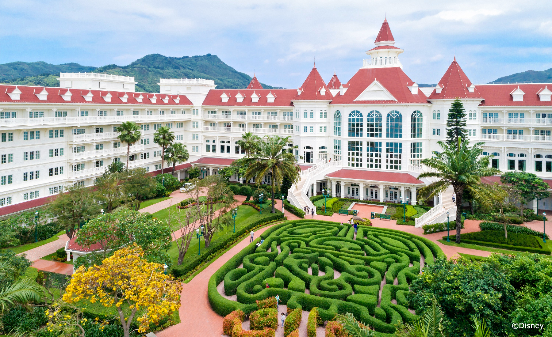 香港ディズニーランド・ホテル 到着