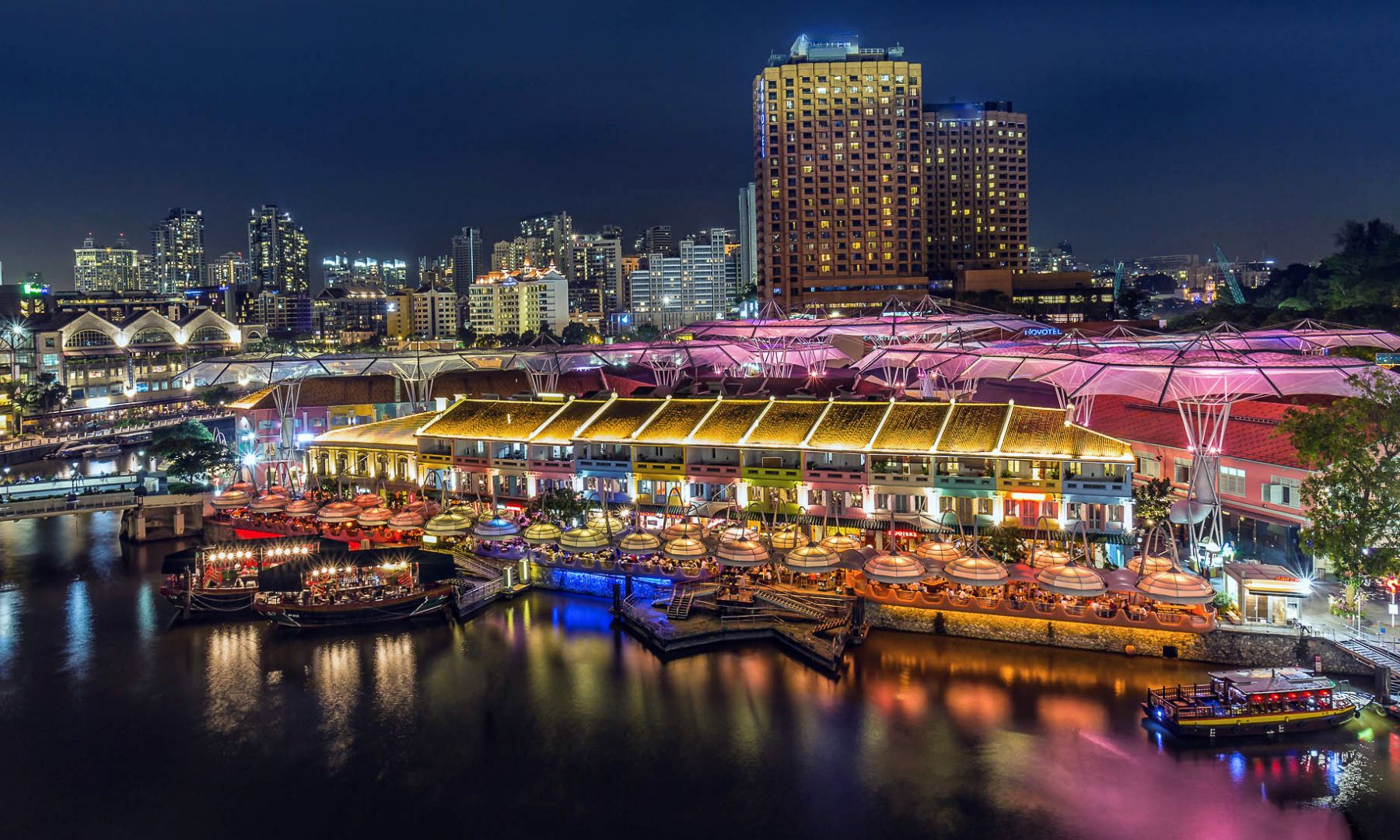 ボート下船・クラークキーにて解散