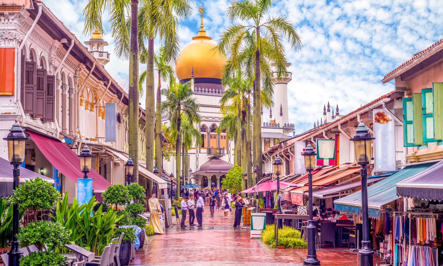 アラブストリート＆ハジレーンにてフリータイム