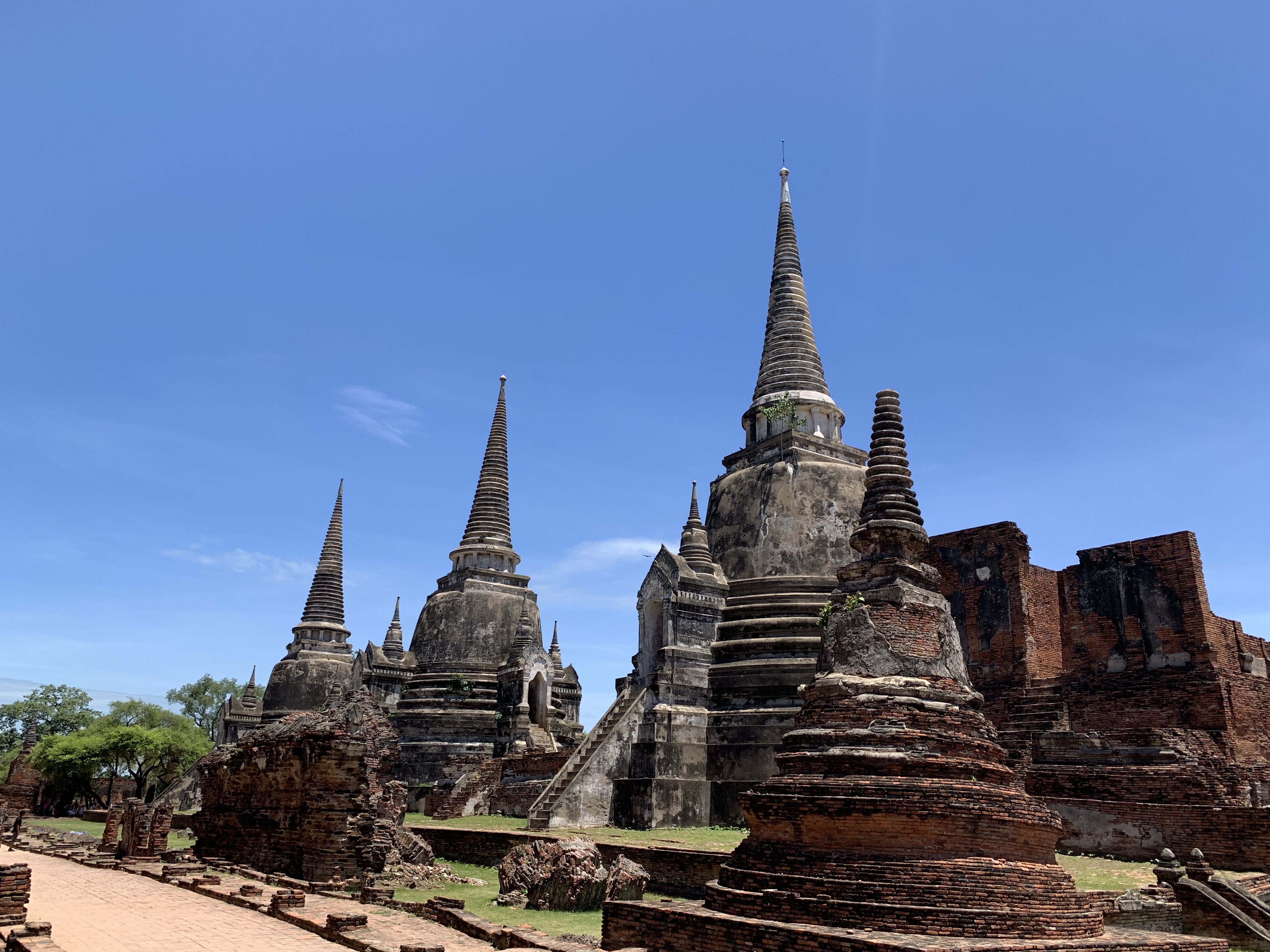 世界遺産 「ワットプラシーサンペット」 の入場観光