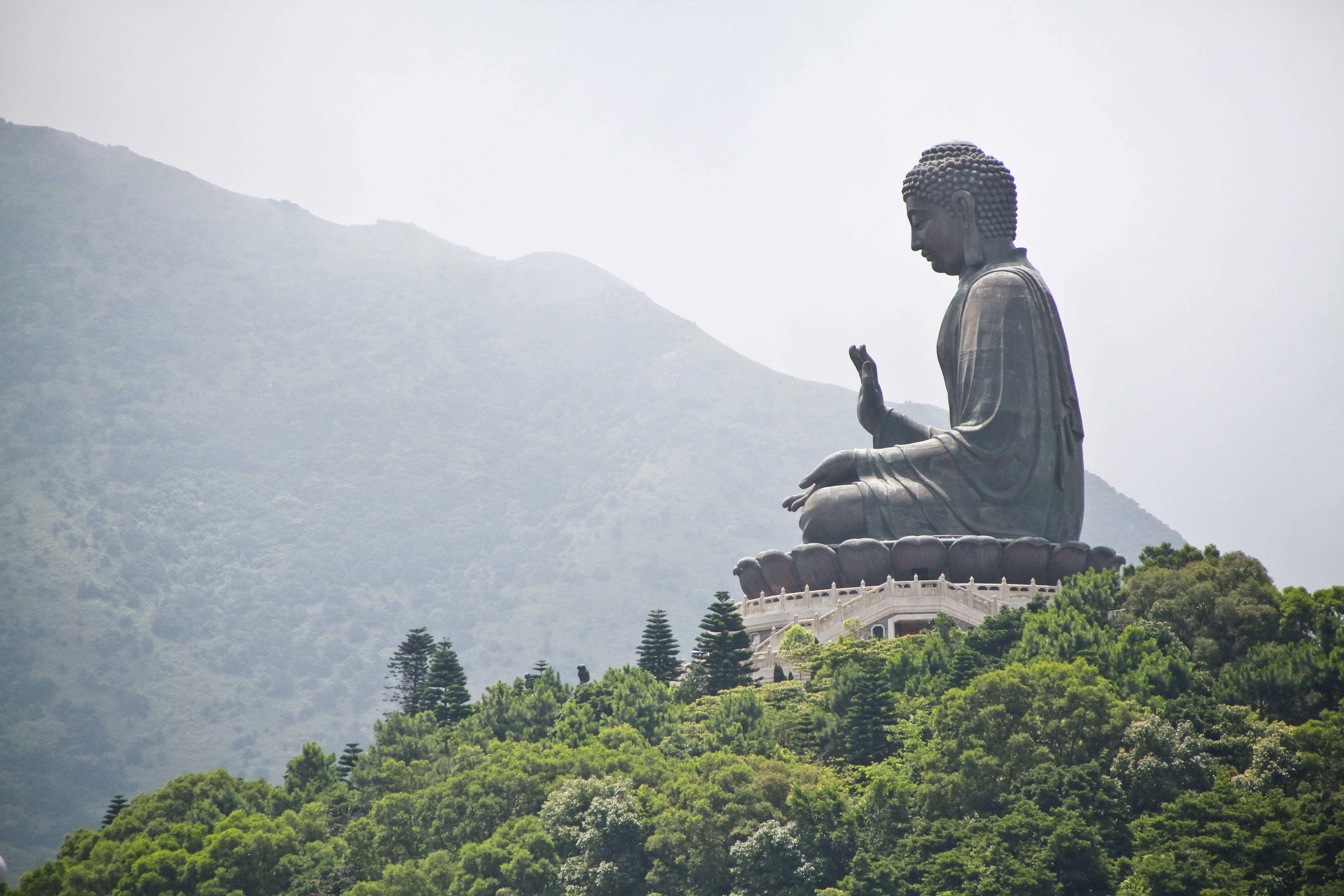 東涌駅D出口にてガイドと合流