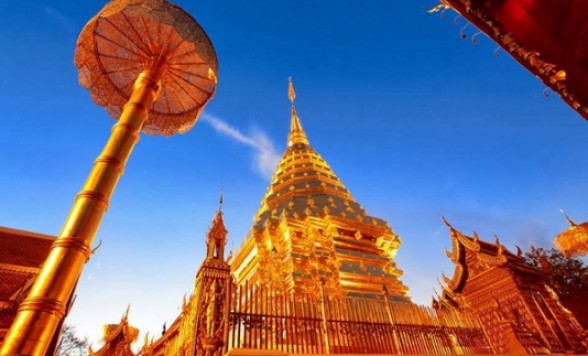 ドイステープ山頂寺院 見学