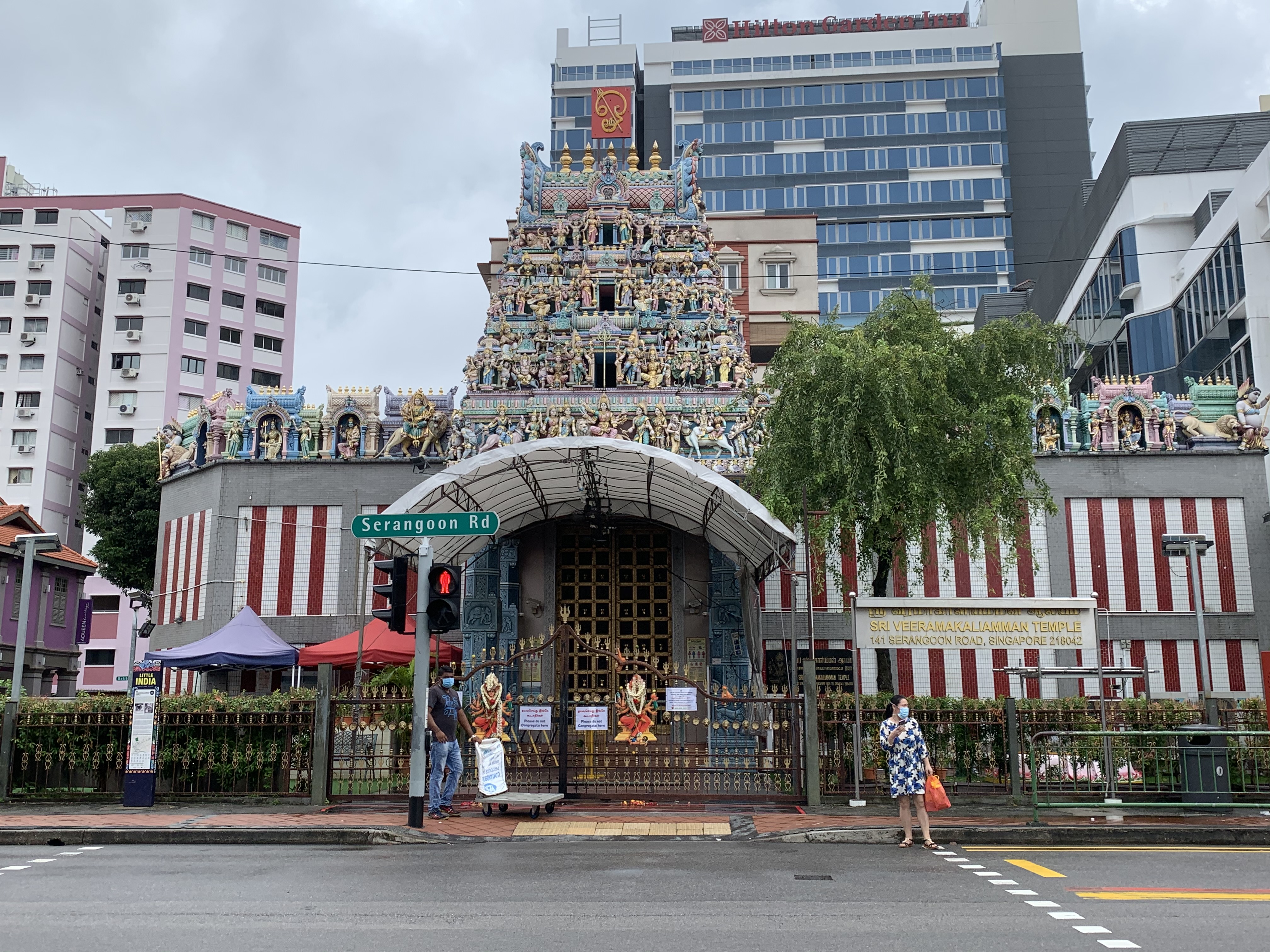 リトルインディア（車窓）