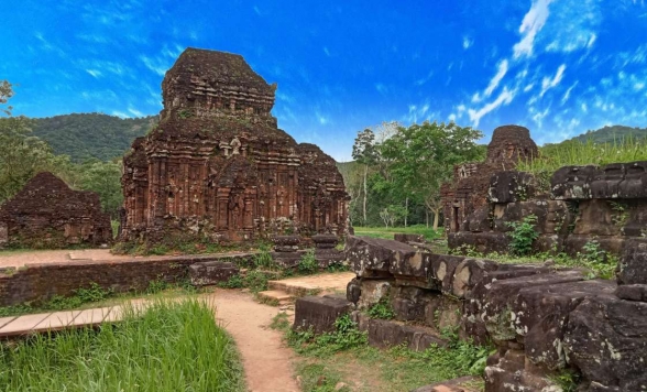 【ダナン・ホイアン発着】世界遺産・ミーソン遺跡半日観光