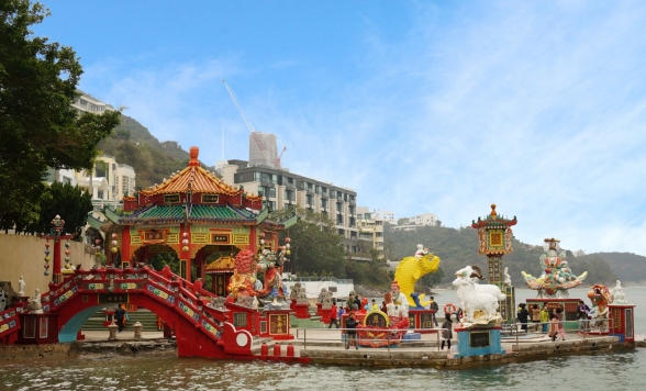 のんびり出発♪アフタヌーン香港＋オープントップバスで爽快ドライブ