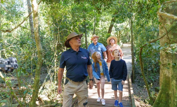 ラミントン国立公園＆オライリーズ・ワイナリーツアー