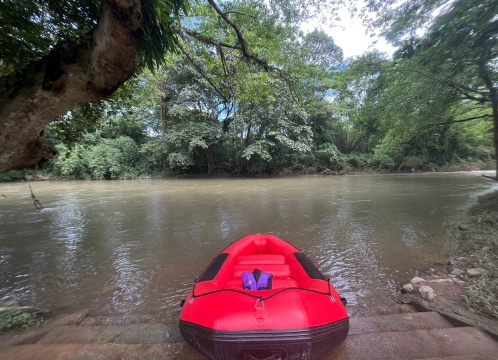 ナコンナヨック_ラフティング体験