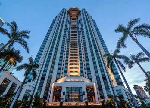 ペニンシュラホテル外観