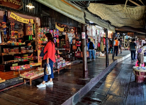 アヨタヤ水上マーケット