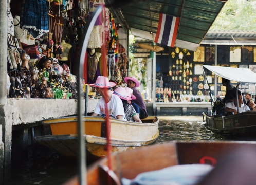 ダムヌンサドゥアック水上マーケット