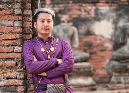 アユタヤ遺跡_タイ民族衣装レンタル