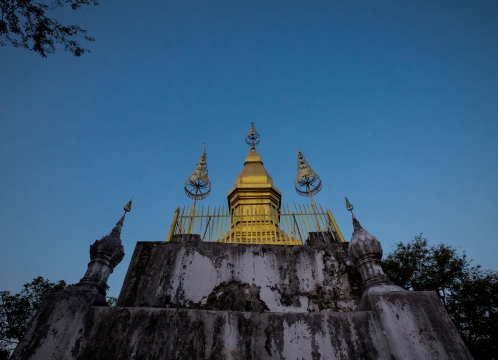 ルアンパバーン_プーシーの丘