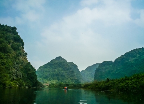 世界遺産チャンアン川下りクルーズ
