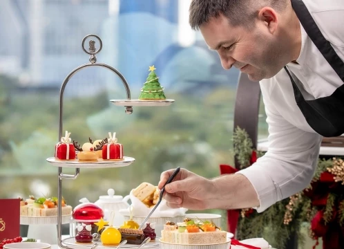 リッツカールトンホテル_アフタヌーンティー