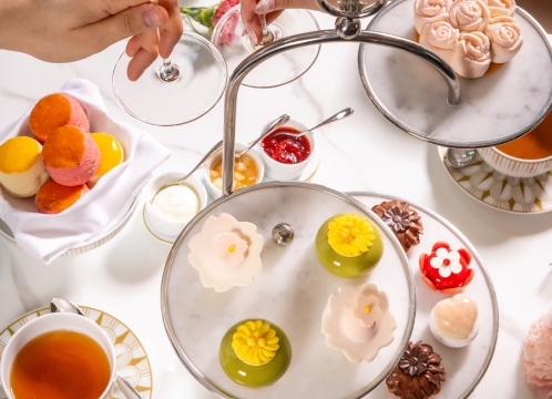 リッツカールトンホテル_アフタヌーンティー