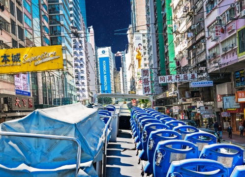 ビクトリア湾の眺め