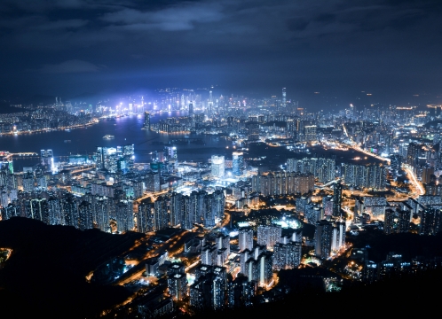 ビクトリアピーク＿100万ドルの夜景