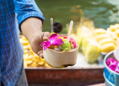 ダムヌンサドゥアック水上マーケット