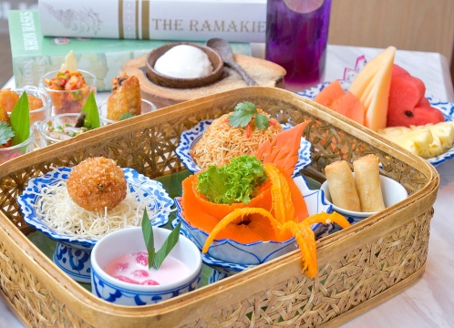 ホリデイインのタイ式アフタヌーンティー