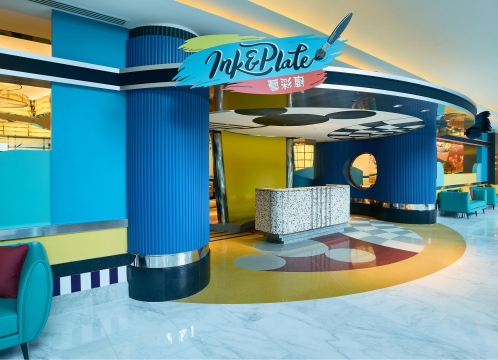 香港ディズニーランド_インク＆プレート