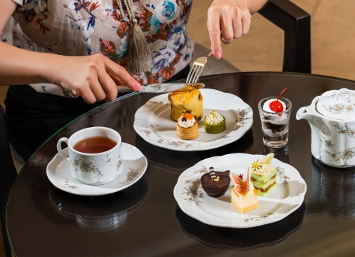 グッドウッドパークでアフタヌーンティービュッフェ