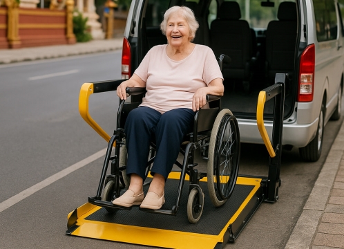 電動車椅子対応車両_空港送迎