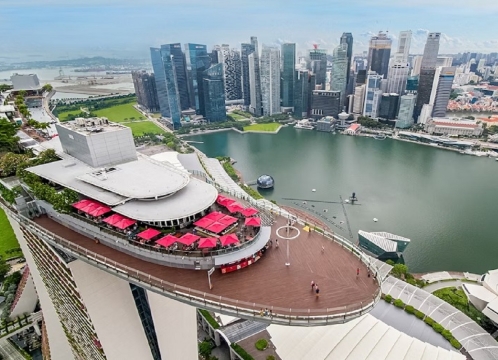 マリーナベイ・サンズ_スカイパーク展望台_入場チケット