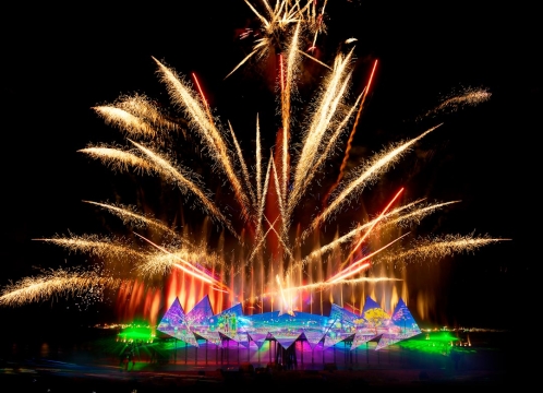 ウィングスオブタイム・ナイトショー鑑賞