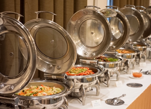 朝食ビュッフェ