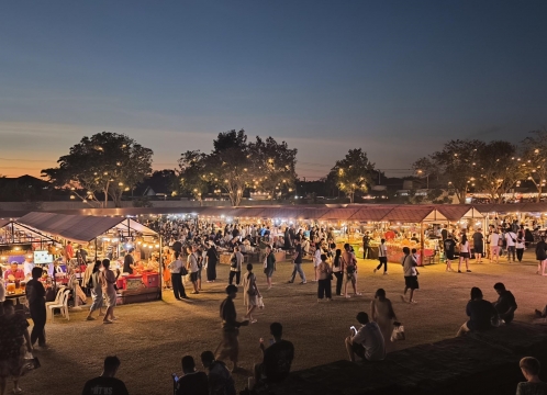 世界遺産・アユタヤサンダウン_ワットチャイワッタナラーム