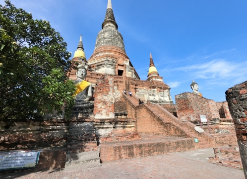 アユタヤ遺跡_ワットヤイチャイモンコン
