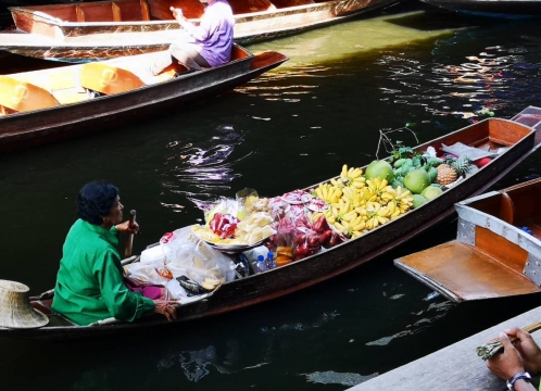ダムヌンサドアック水上マーケット