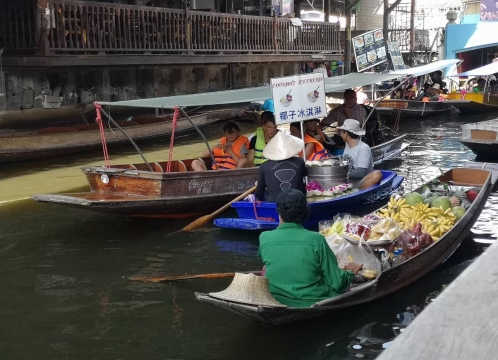 ダムヌンサドゥアック水上マーケット