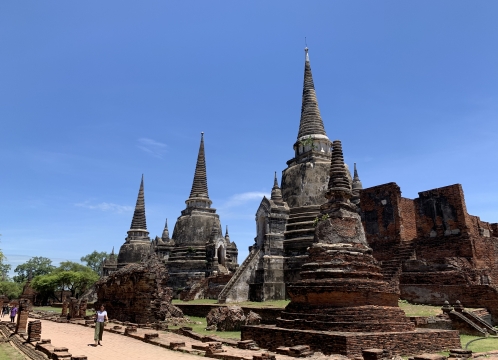 世界遺産アユタヤ＿ワットプラシーサンペット