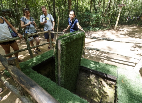 クチトンネル観光