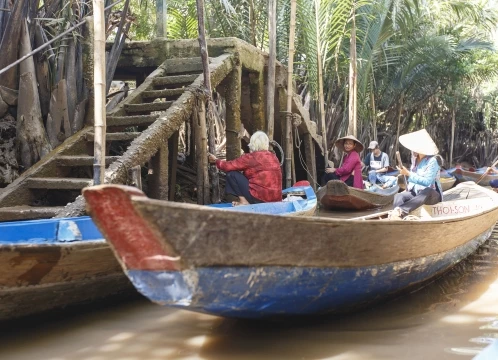 【ホーチミン】クチトンネル観光 + メコン川クルーズツアー