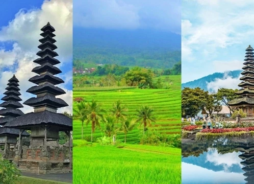 【冬休み早割♪】世界遺産を周遊！タマンアユン寺院・ジャティルイ(棚田)・ウルンダヌブラタン寺院を巡る旅！