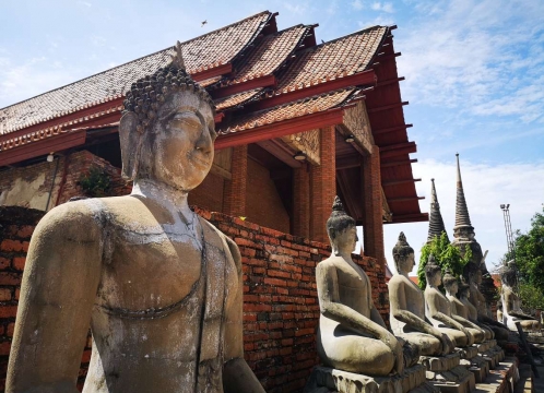 アユタヤ遺跡_ワットヤイチャイモンコン