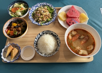 タイ料理ランチ！辛さ控えめでした！