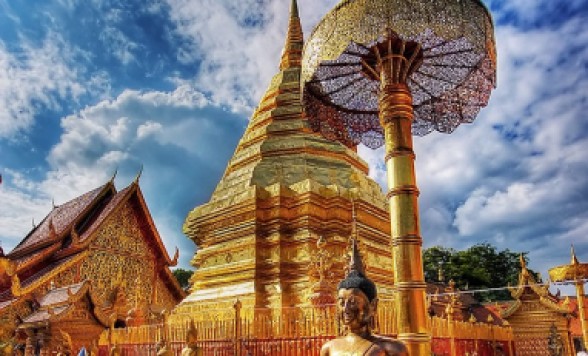 【チェンマイ】ドイステープ寺院+メオ族の村訪問